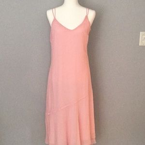 NWT H&M lined pink party dress